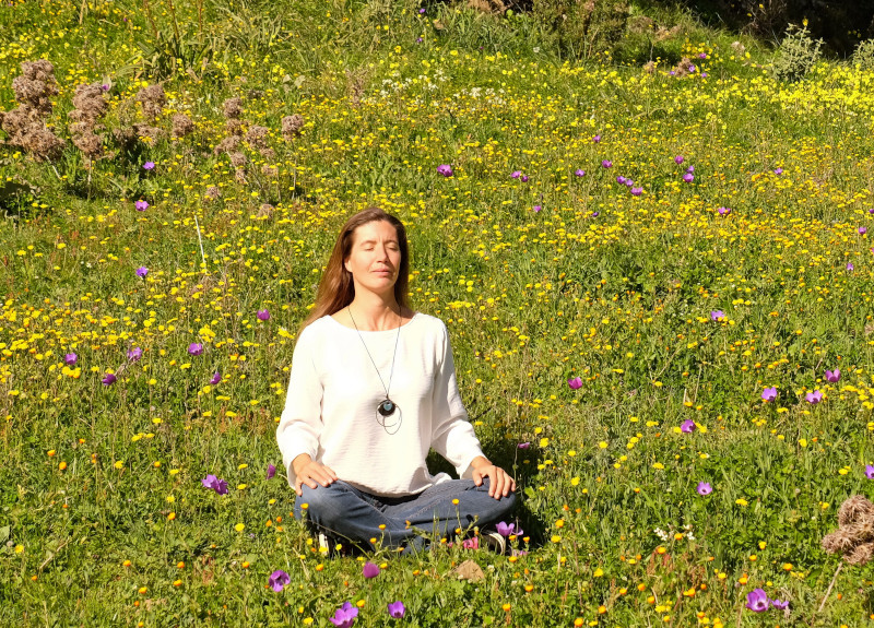 Meditieren Wiese Meditieren Wiese - Nima Ashoff
